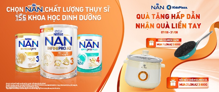 Khuyến mại sữa Nan
