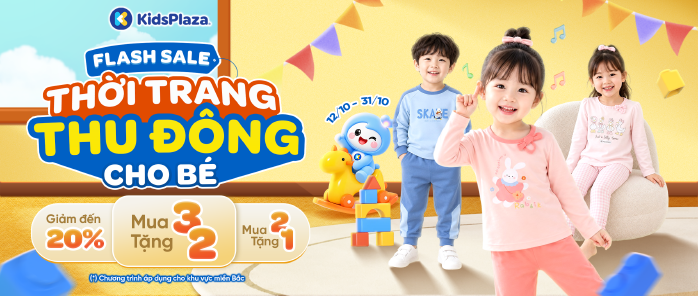 Flash Sale - Thời Trang Thu Đông cho bé