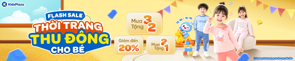 [center banner] - Flash Sale - Thời Trang Thu Đông cho bé
