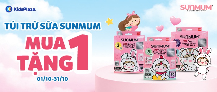 Túi trữ sữa Sunmum