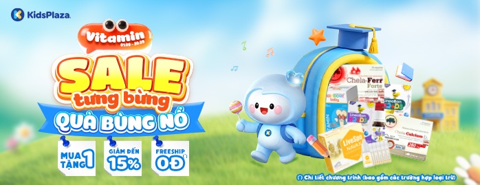 Vitamin tăng đề kháng cho bé 