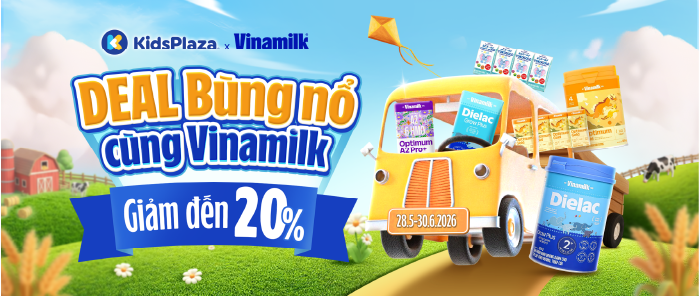 Sữa Vinamil khuyến mại