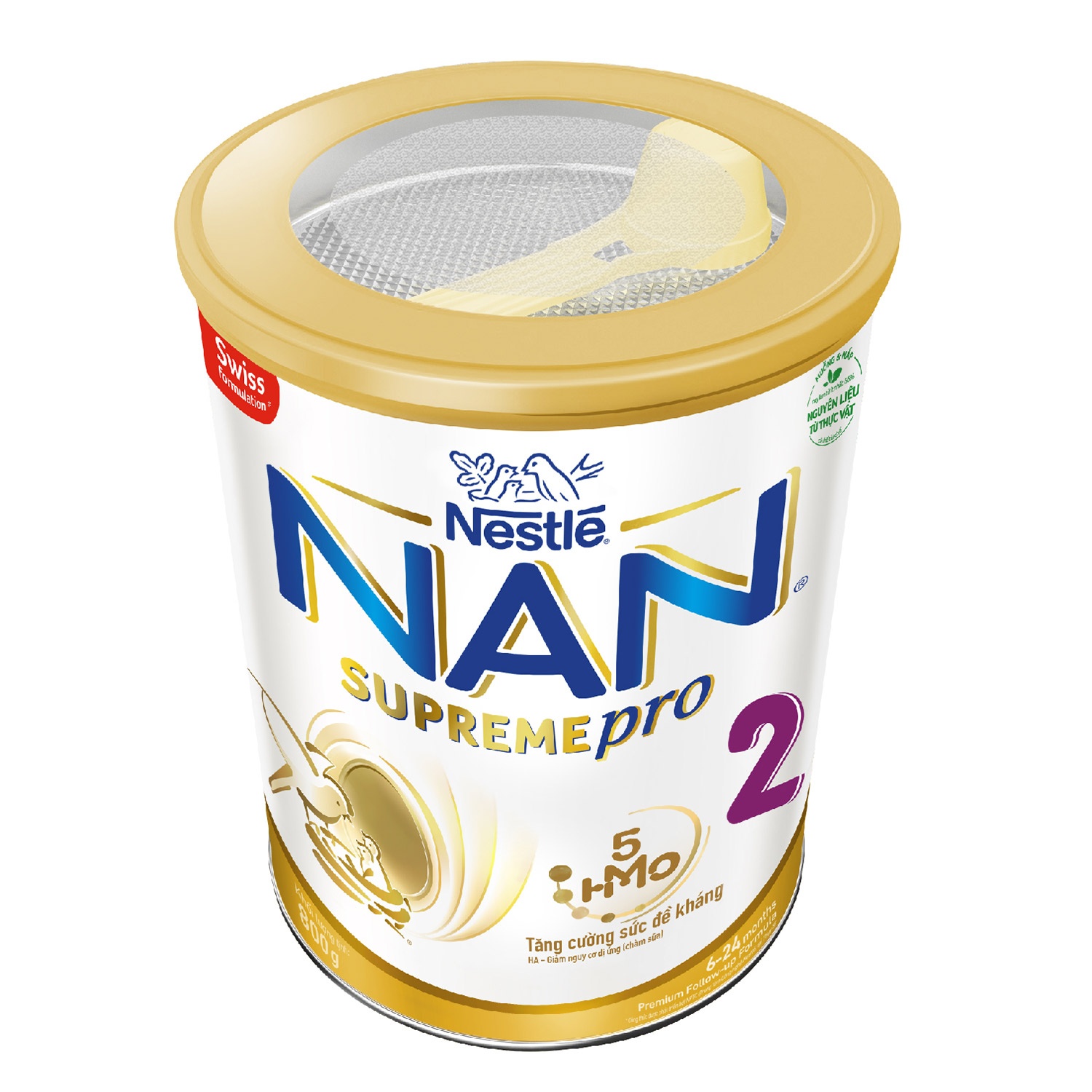 Sữa Nan Supreme Pro số 2 5-HMO 800g (6-24M) hình 4