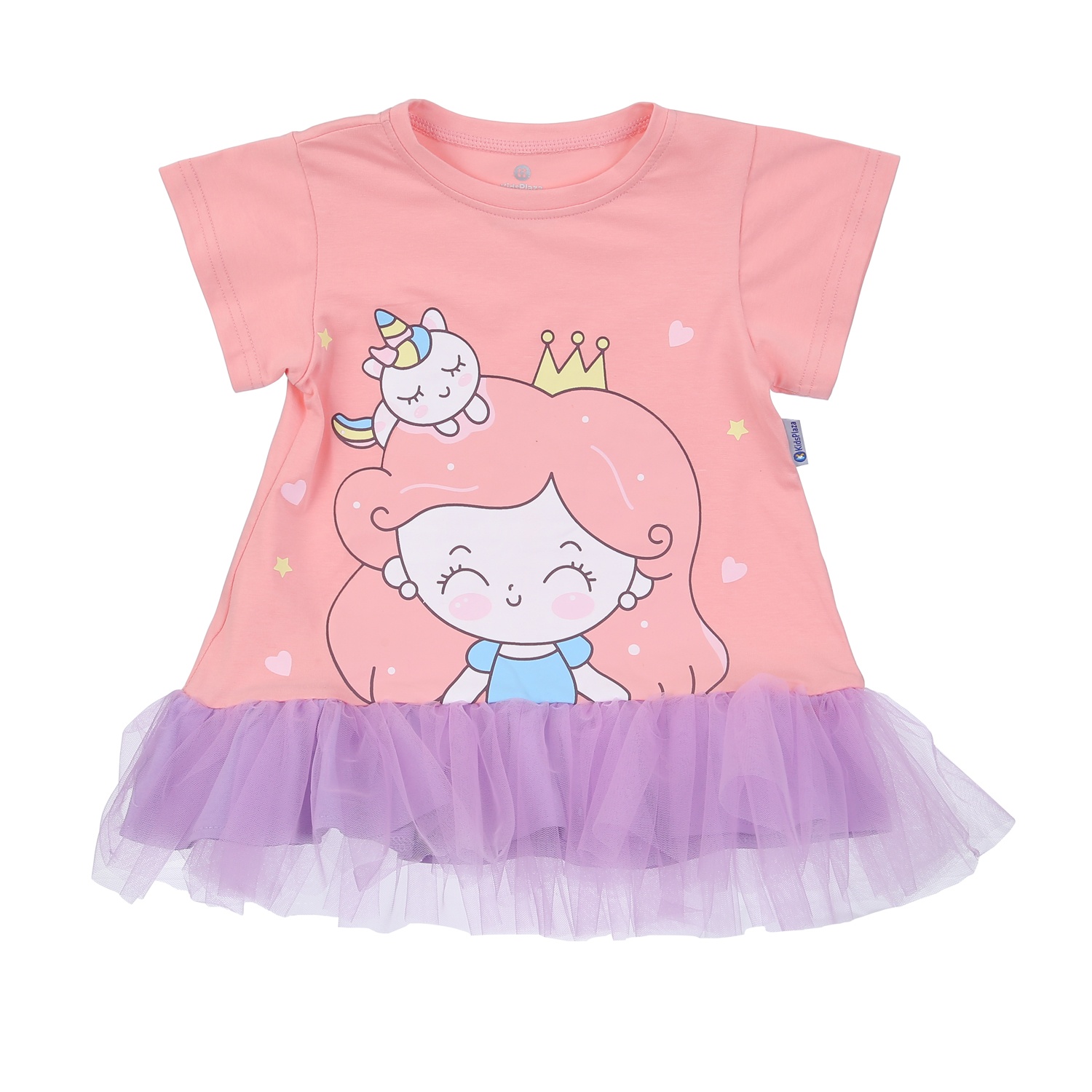 Bộ váy cộc công chúa KidsPlaza AT24H (Hồng) hình 1