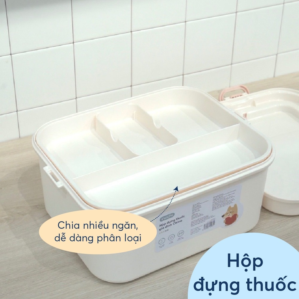 Hộp thuốc gia đình Okina (Màu ngẫu nhiên) hình 4