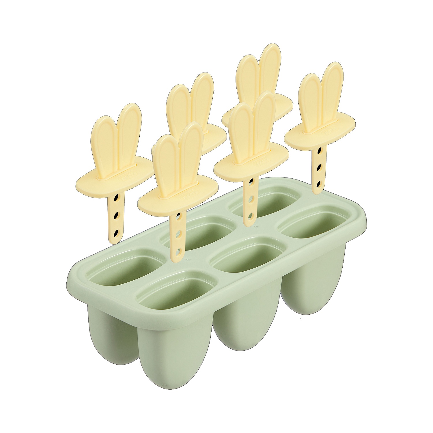 Khuôn làm kem tai thỏ Kari Inochi (Màu ngẫu nhiên) hình 2