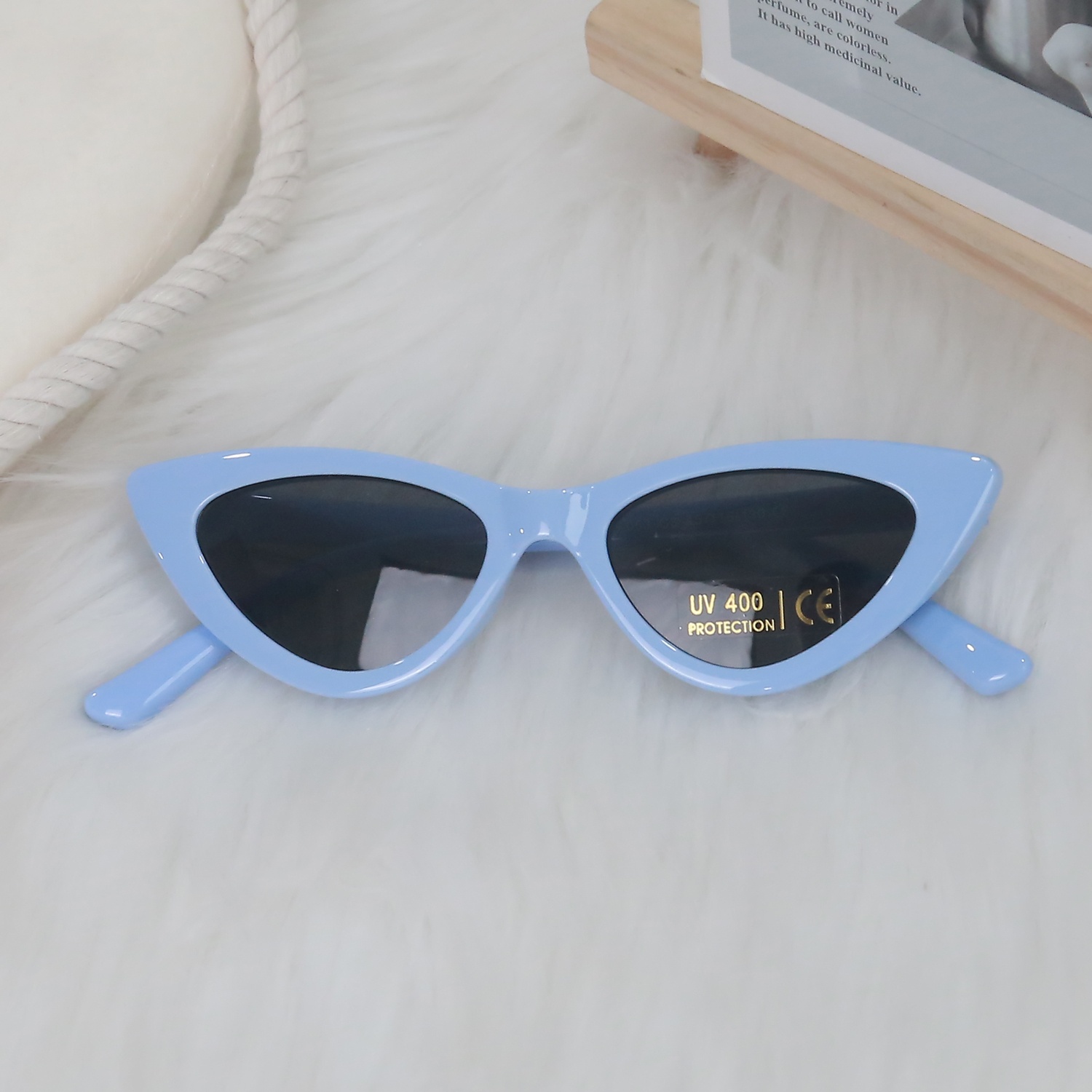 Kính mắt thời trang gọng dẻo bản 2024 KidsPlaza 6-053 (Xanh)