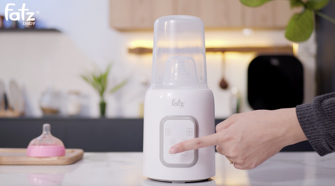 Máy hâm sữa và tiệt trùng Fatzbaby Mono7 FB3010TN hình 2
