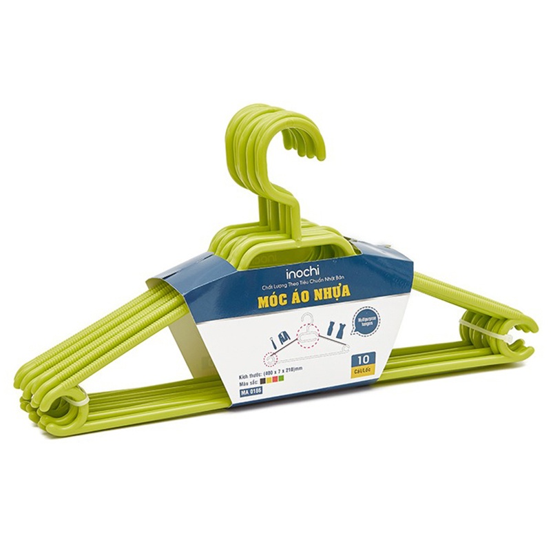 Móc áo chóng trượt Hara 186 10pcs (Màu ngẫu nhiên) hình 1