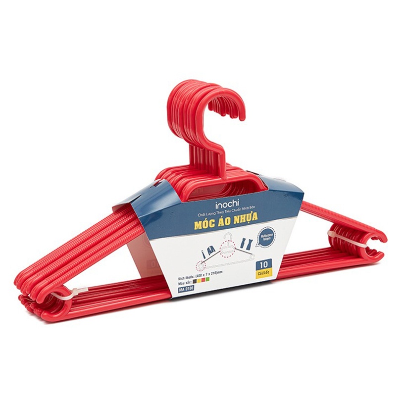 Móc áo chóng trượt Hara 186 10pcs (Màu ngẫu nhiên) hình 2