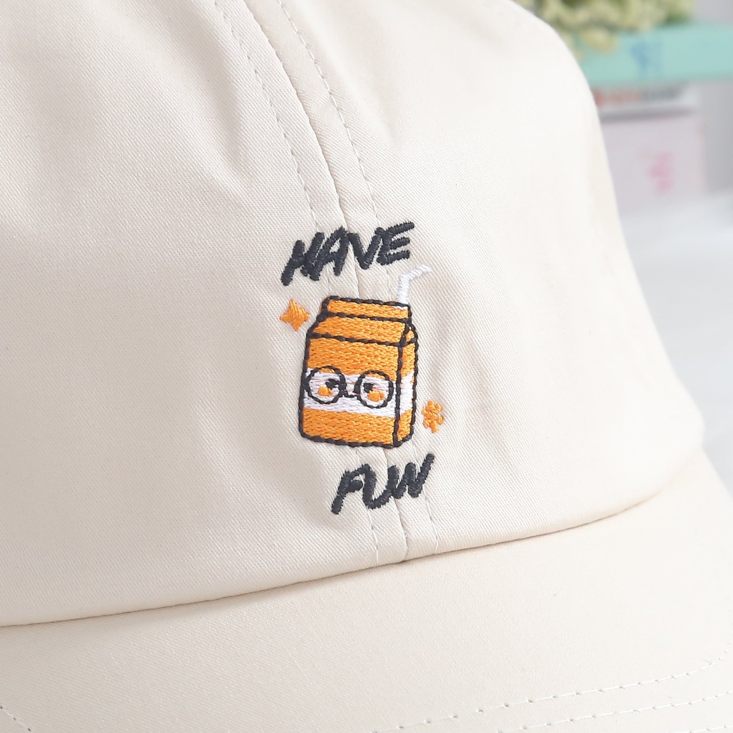 Mũ lưỡi trai thêu have Fun KidsPlaza DN24H (Be)