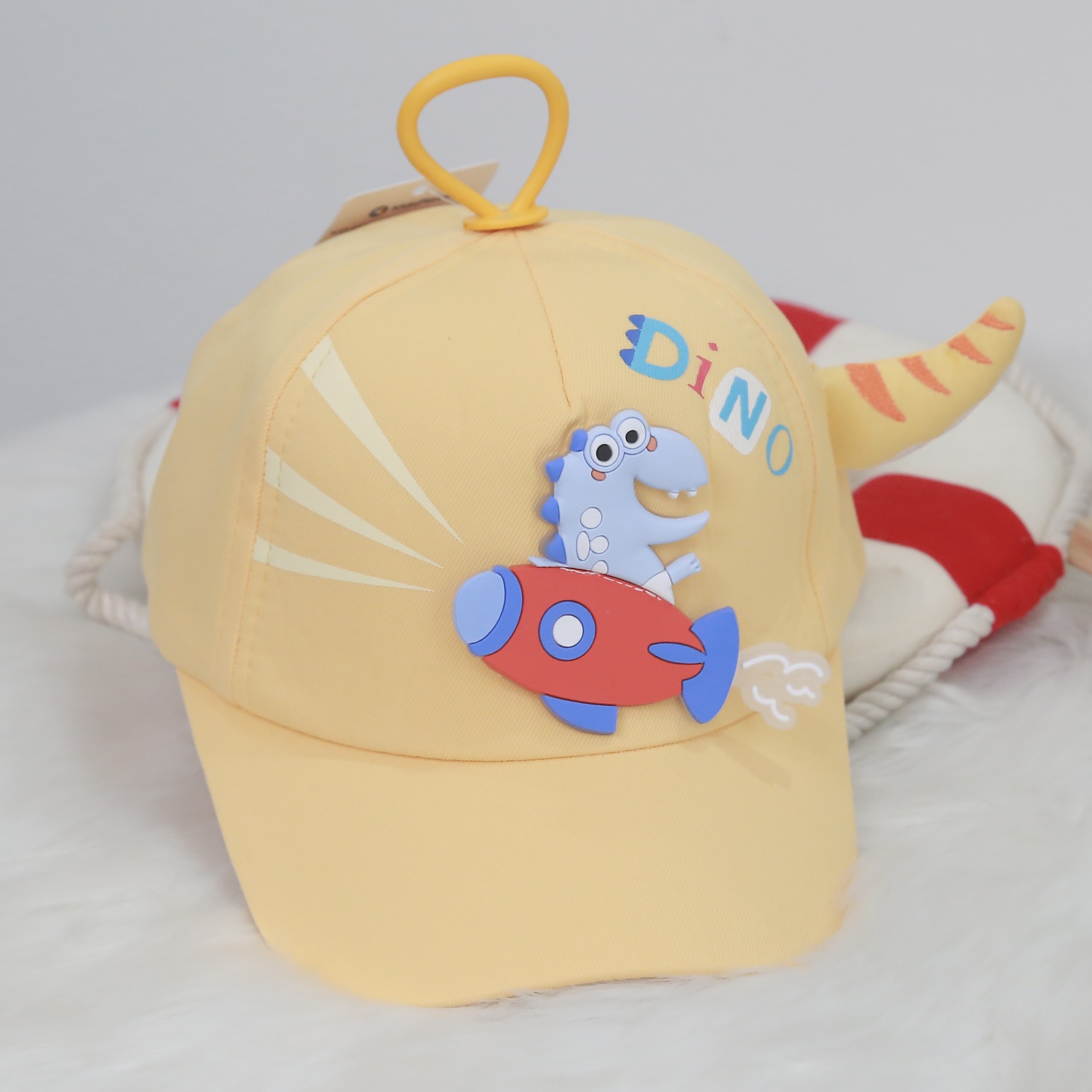 Mũ lưỡi trai thời trang hình con vật KidsPlaza 24K-H17 S52 (Vàng)