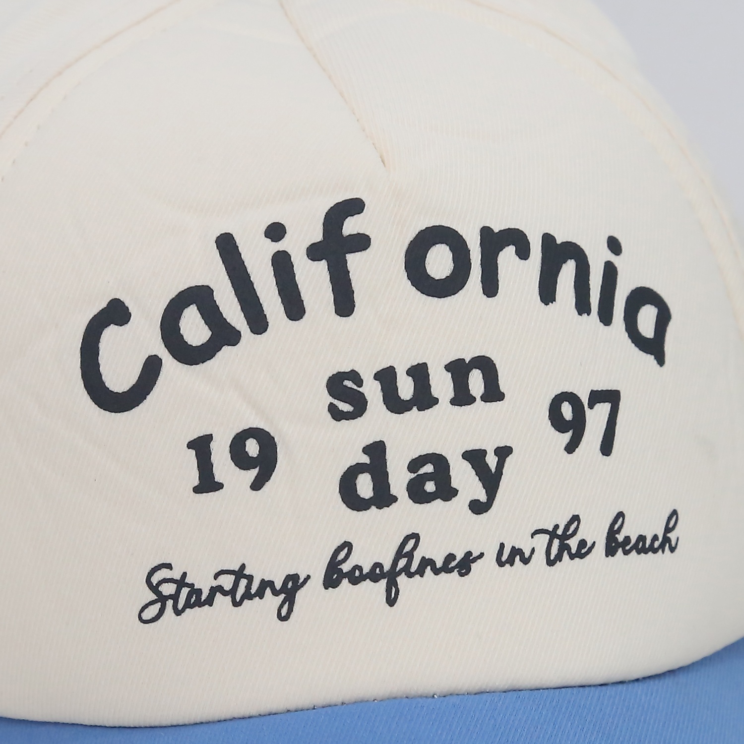 Mũ lưỡi trai thời trang in California KidsPlaza 24K-H19 S52 (Xanh be)