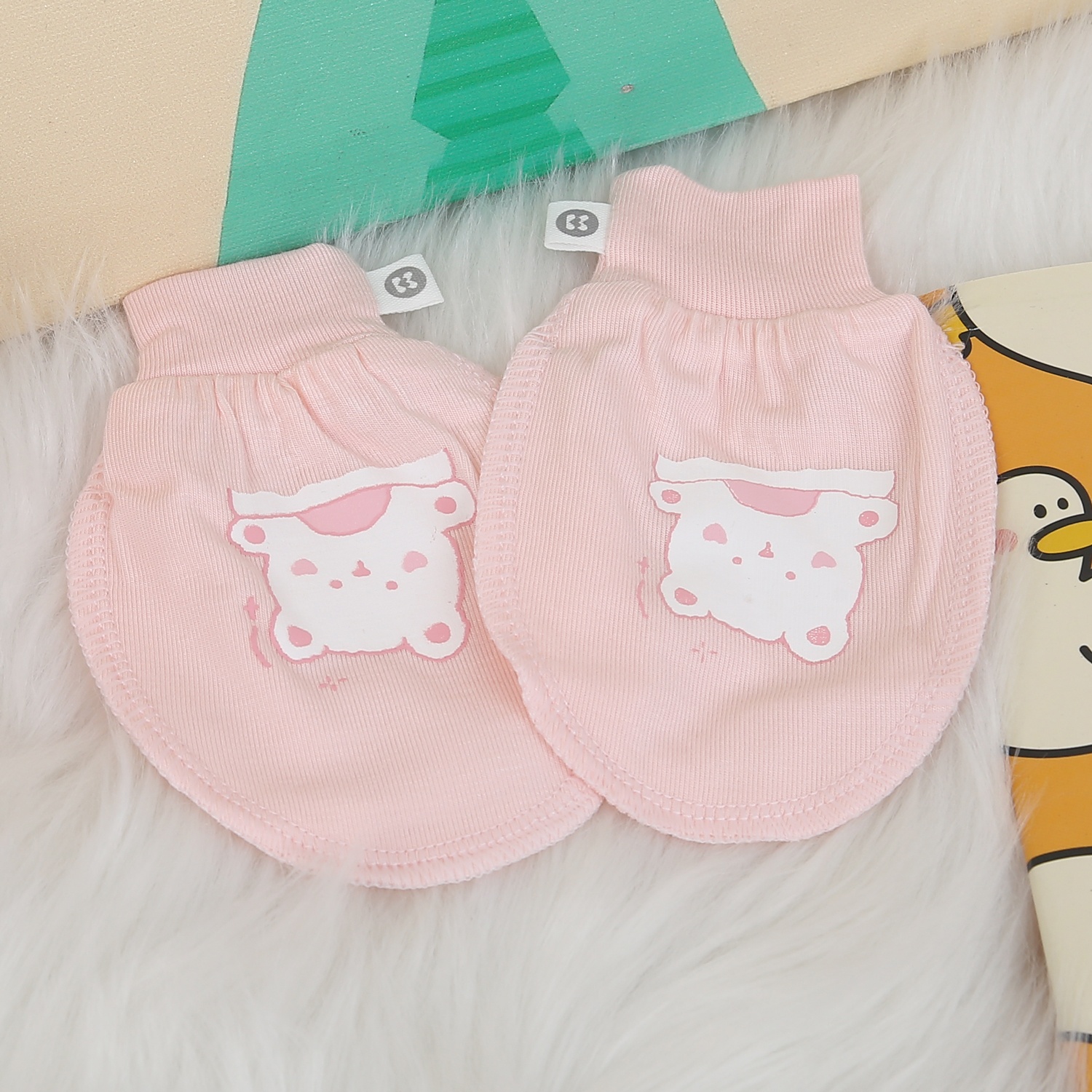 Set bao tay, bao chân KidsPlaza Otis ND24H (Màu hồng)