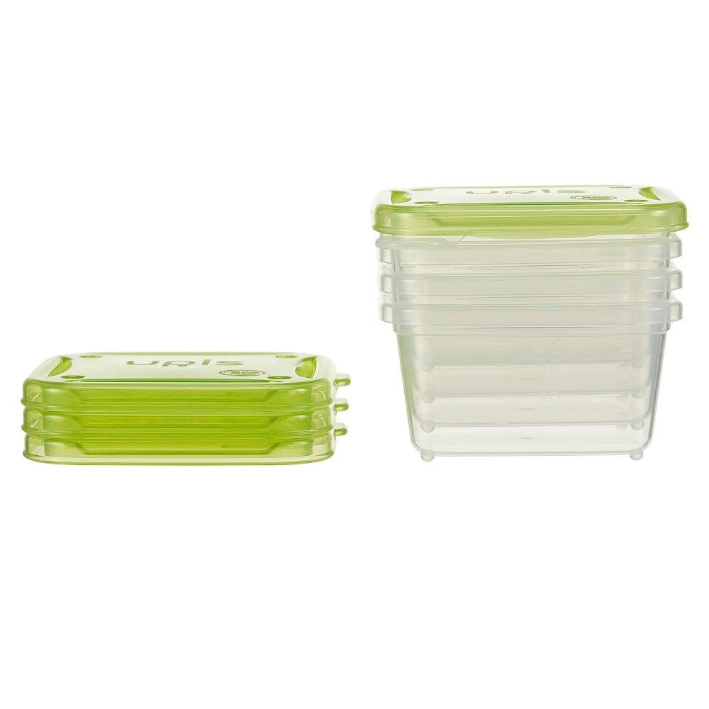 Set trữ thức ăn 4 hộp 100ml UPIS Hàn Quốc hình 2