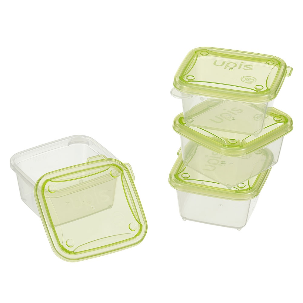 Set trữ thức ăn 4 hộp 150ml UPIS Hàn Quốc hình 2