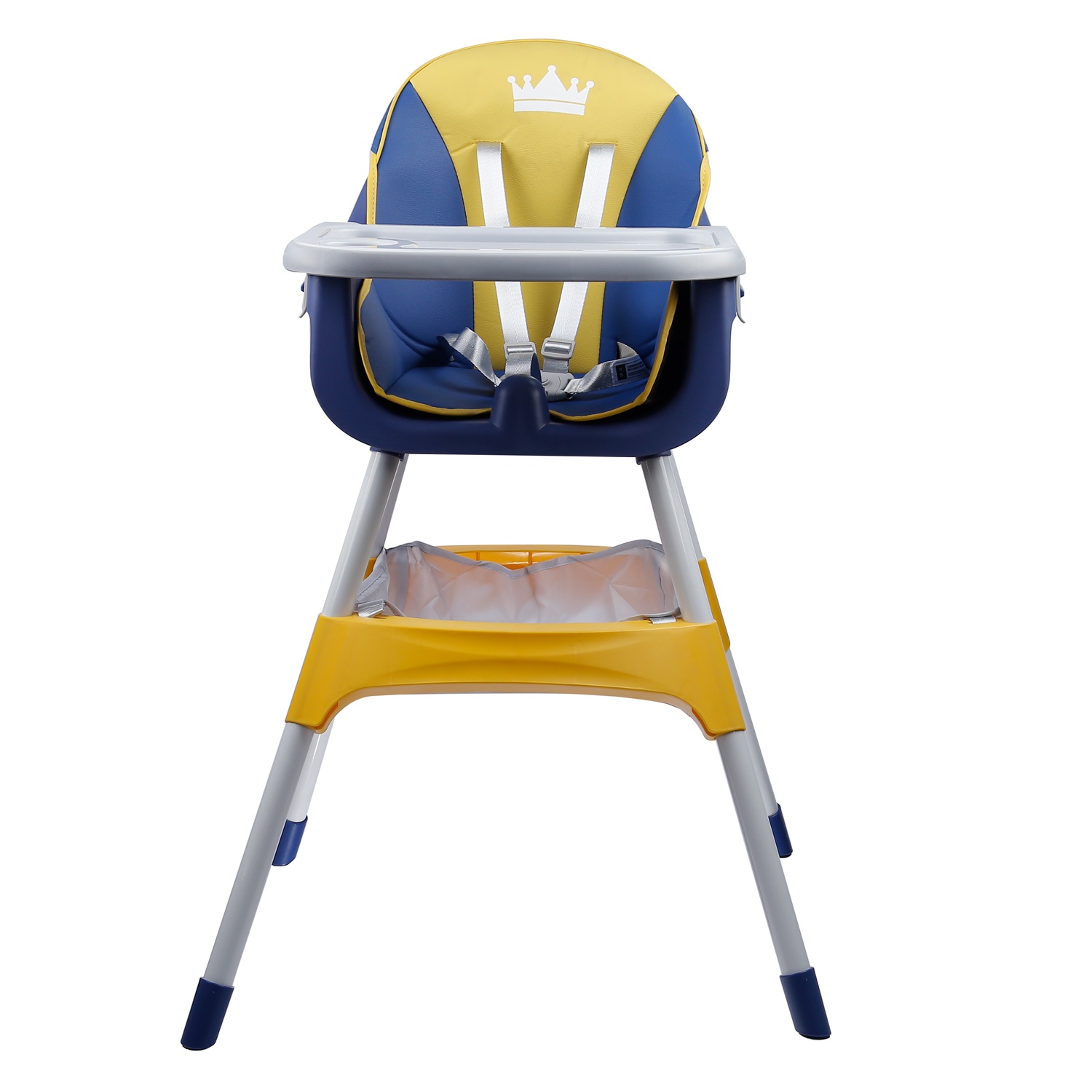 Ghế ngồi ăn dặm cho bé Meetbaby HC011(Xanh vàng) hình 1