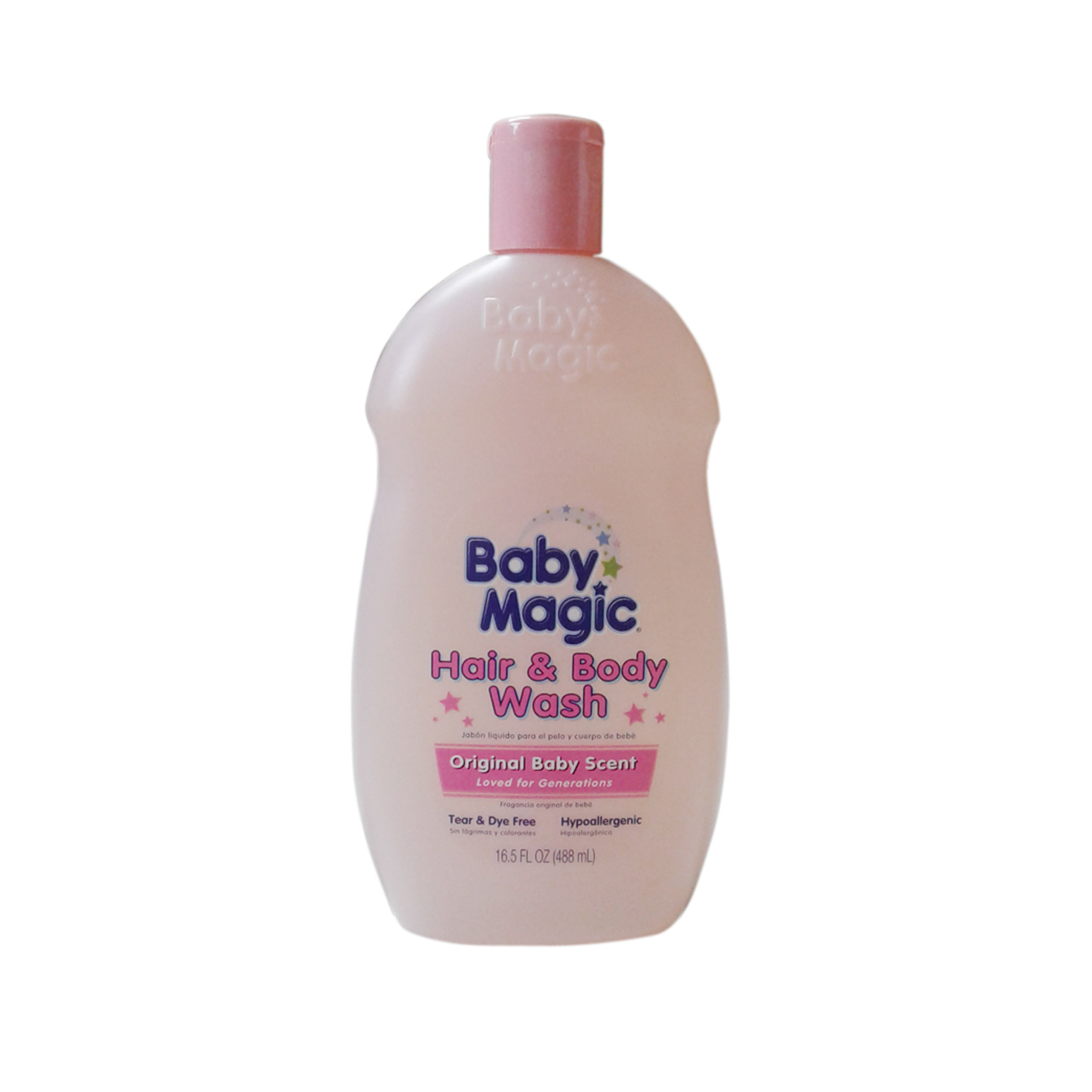 Tắm gội Baby Magic màu hồng 488ml Sữa tắm gội Baby magic màu hồng 488ml hình 1