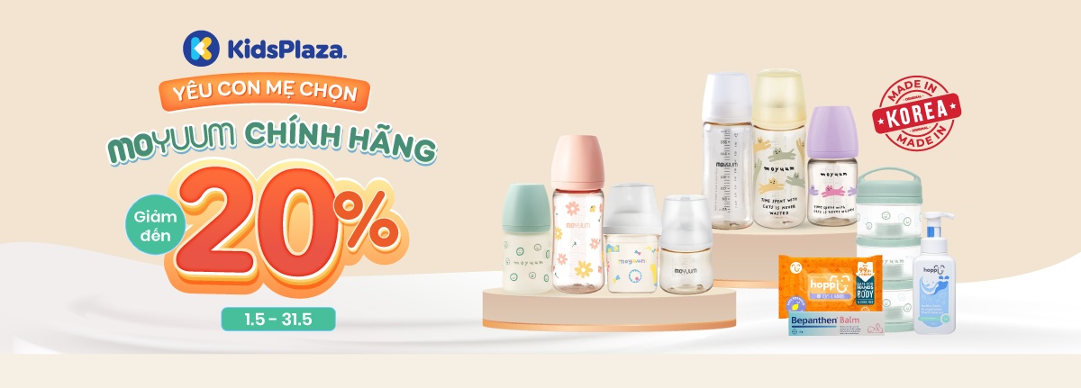 Khuyến mại Moyuum chính hãng - KidsPlaza
