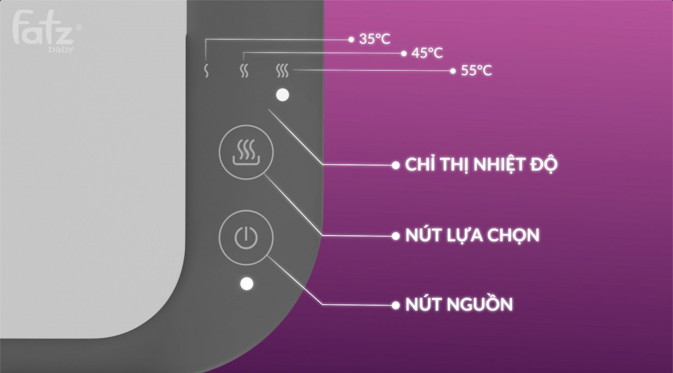 Máy ủ ấm khăn ướt Warm 1 FB7200MX hình 6