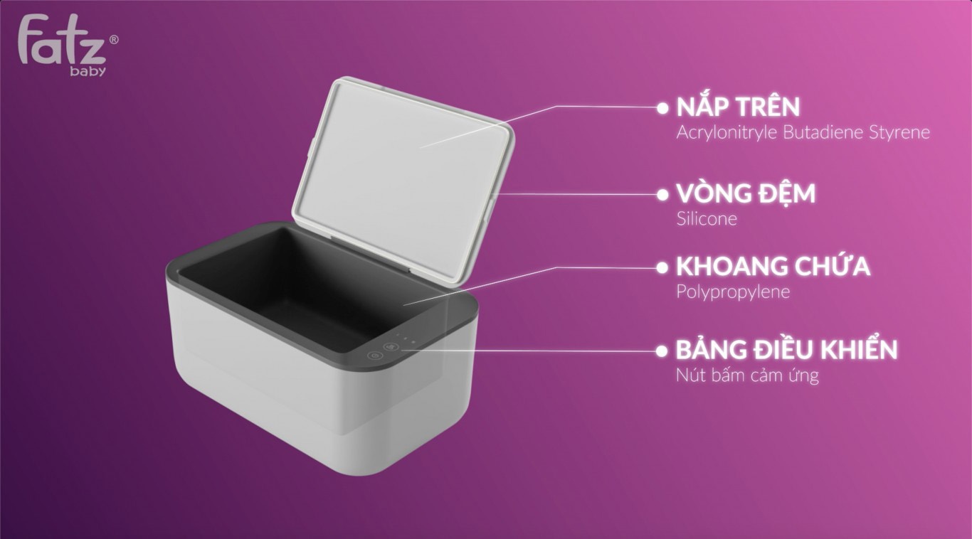 Máy ủ ấm khăn ướt Warm 1 FB7200MX hình 3
