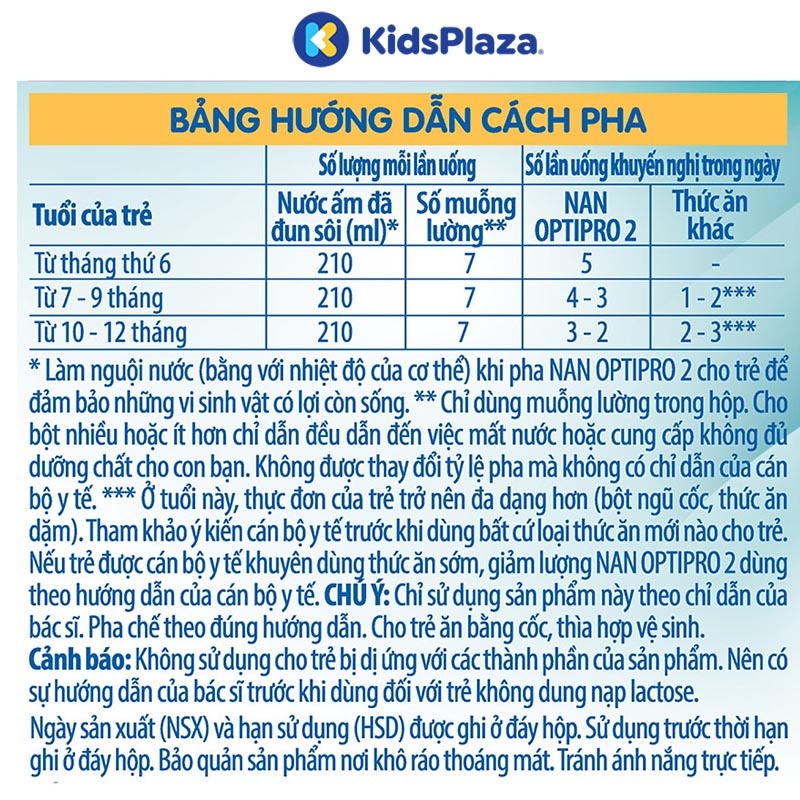 Sữa Nan Optipro 2 400g (6 - 12 tháng)  hình 2
