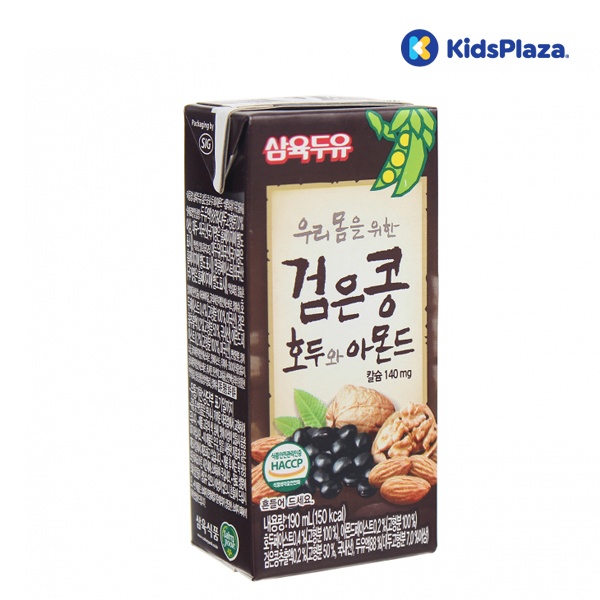 Nước đậu đen hạnh nhân óc chó Hàn Quốc 190ml hình 2