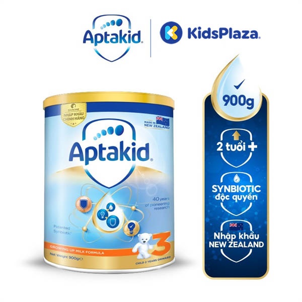 Sữa Aptakid New Zealand số 3 900g cho bé 2Y+ hình 1