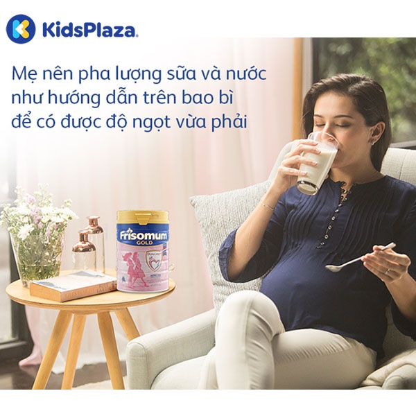 Sữa bầu Frisomum Gold số 0 400g cho mẹ bầu và cho con bú hình 4