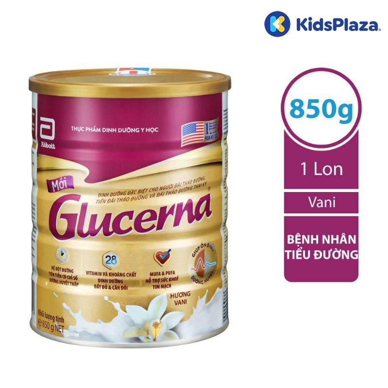 Sữa Glucerna Vani 800g cho người mắc bệnh đái tháo đường  hình 2