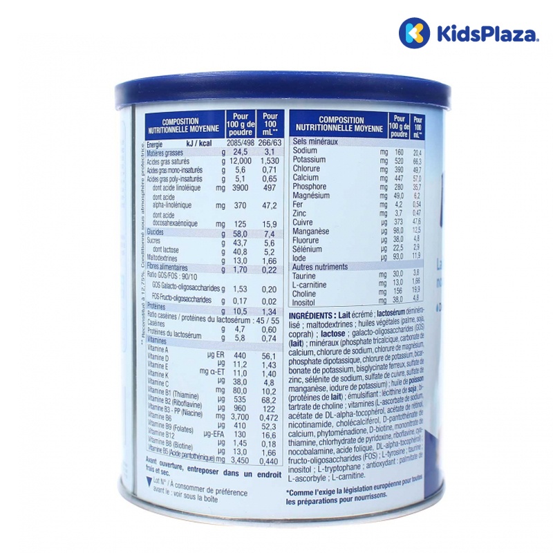 Sữa Physiolac số 1 400g New cho bé từ 0-6 tháng hình 4