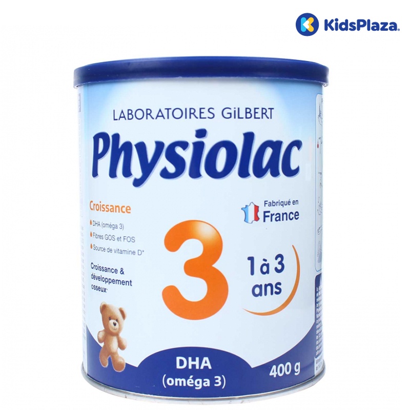 Sữa Physiolac số 3 400g New cho bé từ 1-3 tuổi hình 1