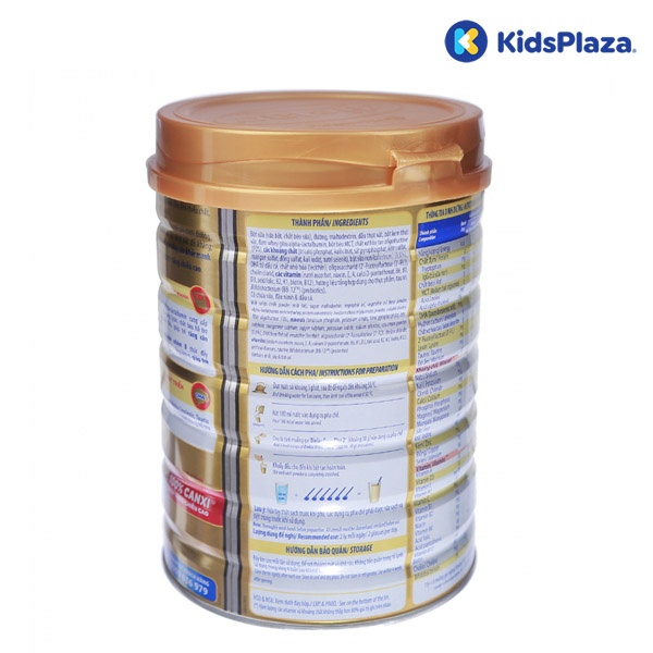 Sữa bột Vinamilk Dielac Grow Plus 2+ 850g New cho bé 2-10 tuổi hình 2