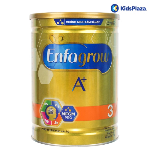 Sữa Enfagrow A+ 3 360° Brain DHA+ với MFGM PRO 1700g Vị Vani cho bé từ 1 - 3 tuổi hình 1