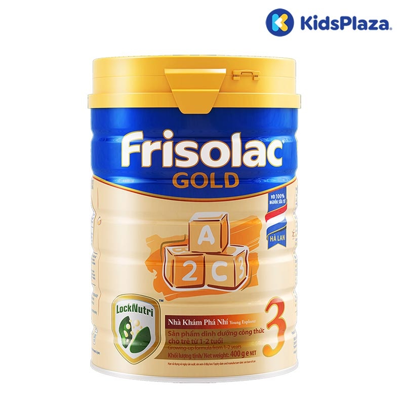 Sữa Frisolac Gold 3 400g cho bé 1-2 tuổi hình 1