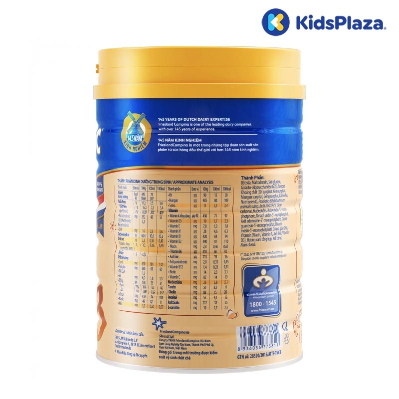 Sữa Frisolac Gold 3 400g cho bé 1-2 tuổi hình 2
