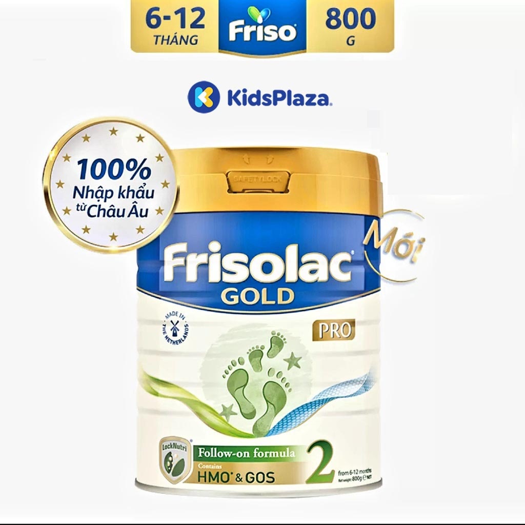Sữa Frisolac Gold Pro số 2 800g cho bé 6M-12M hình 2
