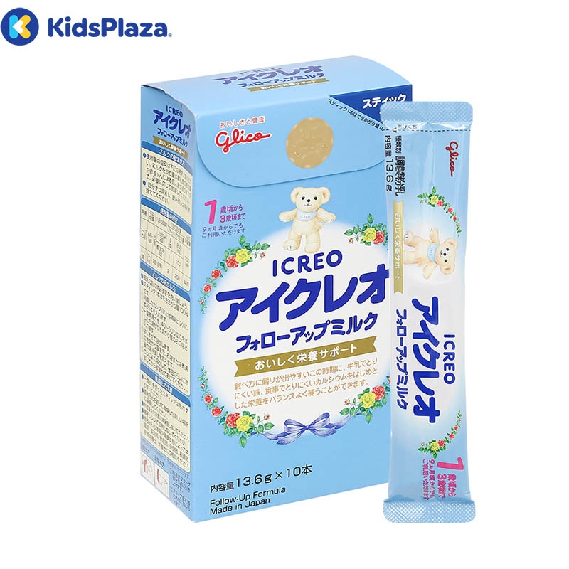 Sữa thanh Glico số 1 136g nội địa Nhật cho bé 1Y-3Y hình 1