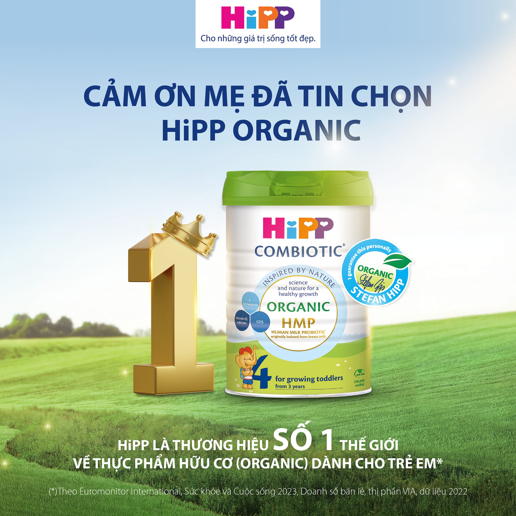 Sữa Hipp của Đức cần thiết cho sự phát triển của trẻ