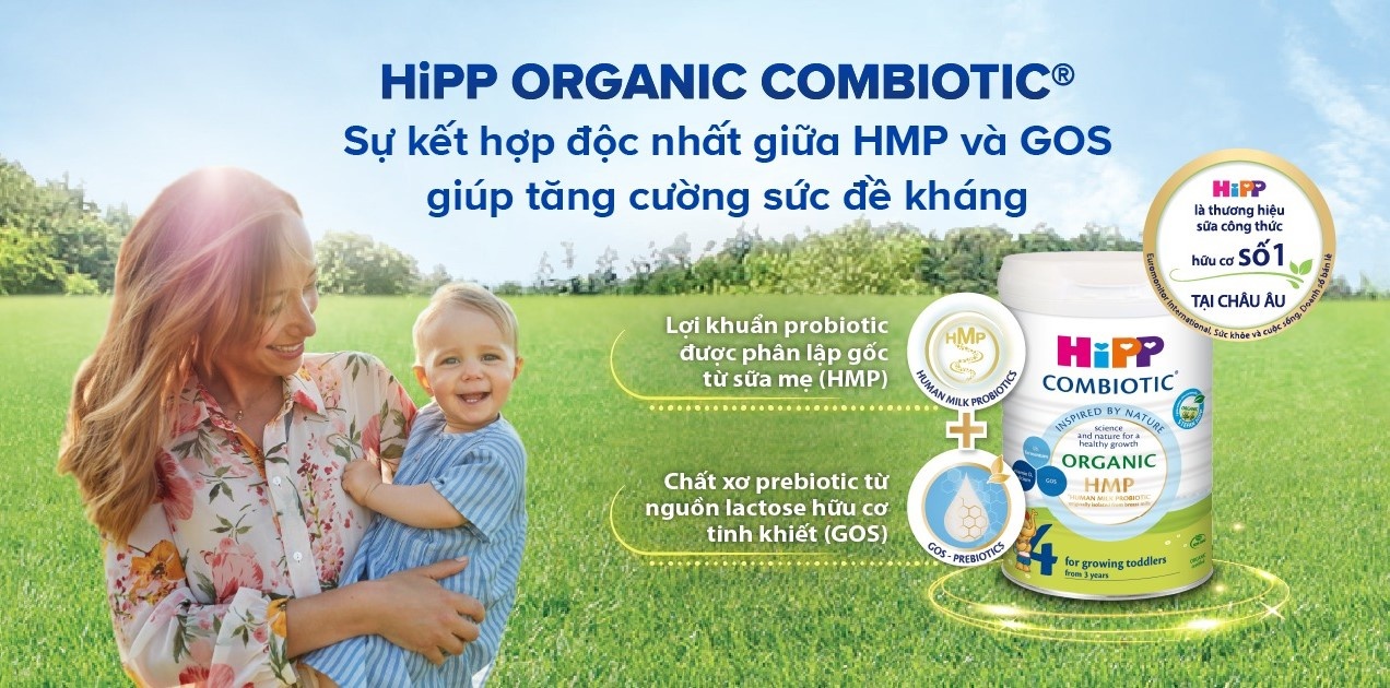 Sữa Hipp Organic Combiotic số 4 của Đức