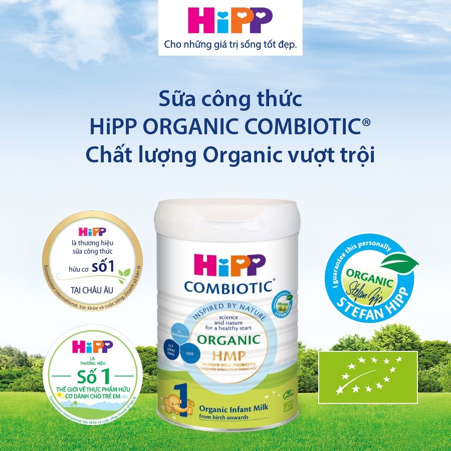 Sữa Hipp Organic số 1 của Đức