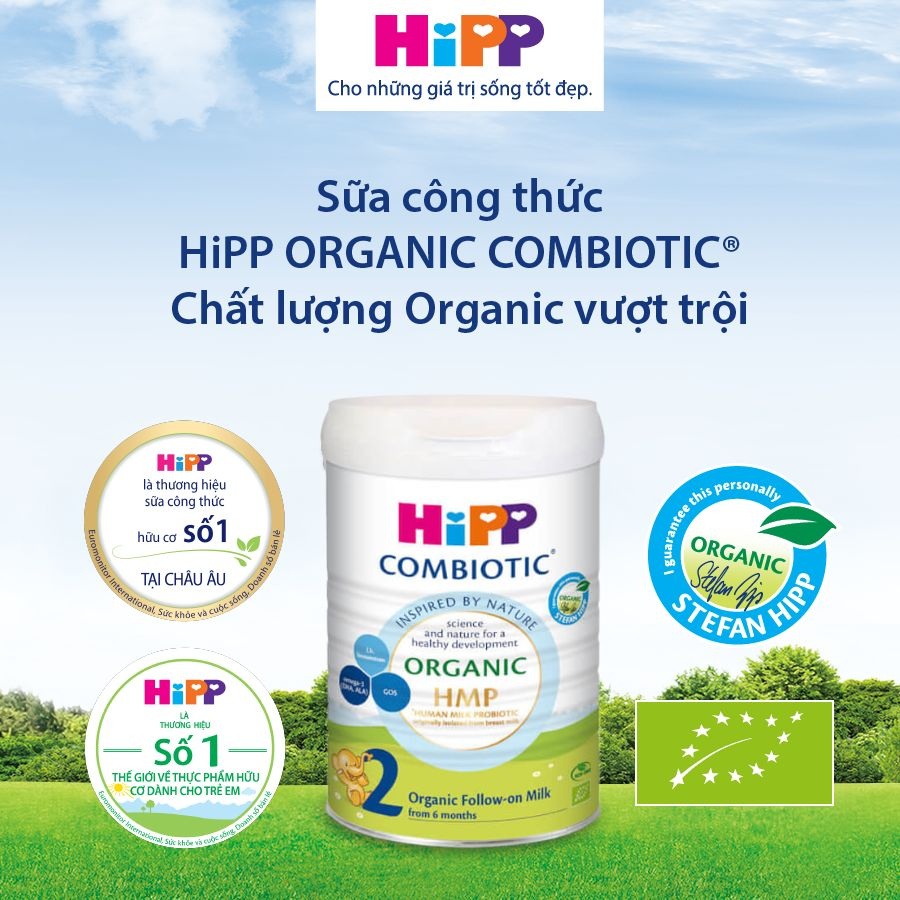 Sữa Hipp Organic Combiotic số 2 của Đức