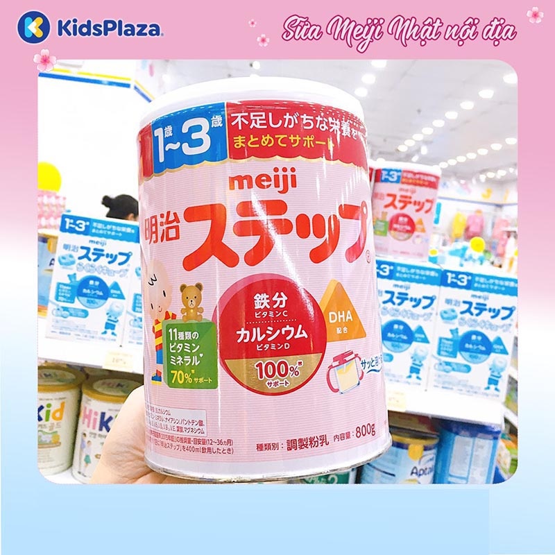 Sữa Meiji số 9 nội địa Nhật 800g cho bé 1Y-3Y hình 2