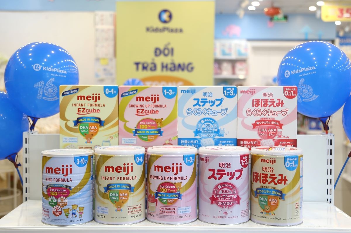 Mua sữa Meiji chính hãng tại KidsPlaza