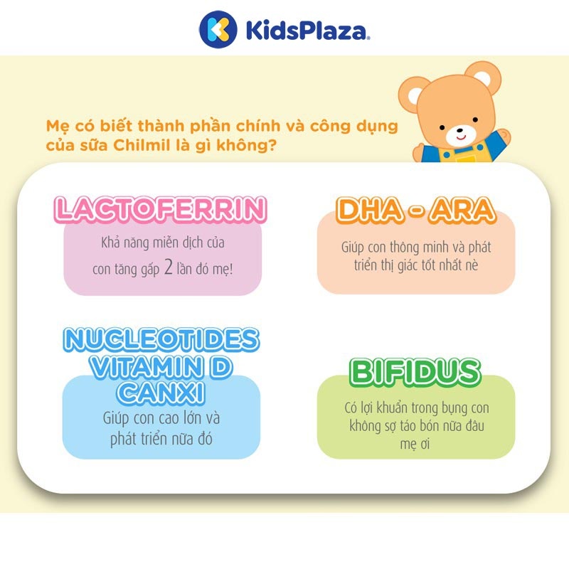 Sữa Morinaga Chilmil số 2 850g cho bé 6M-36M hình 2