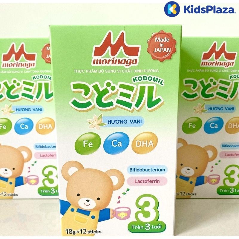 Sữa thanh Morinaga số 3 hương vani 216g cho bé trên 3 tuổi hình 1