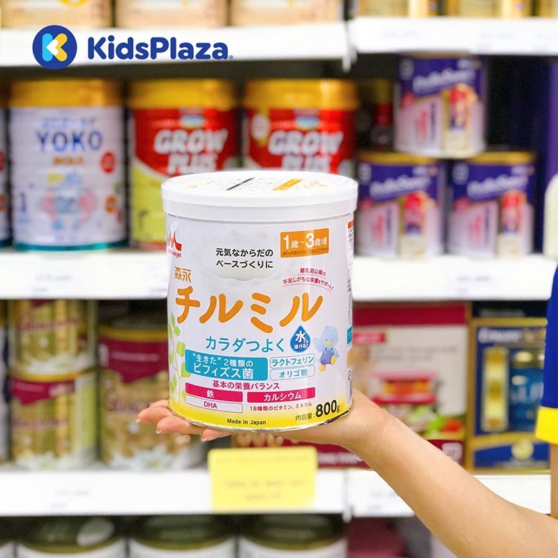 Sữa Morinaga số 9 800g nội địa Nhật cho bé 1Y-3Y hình 1