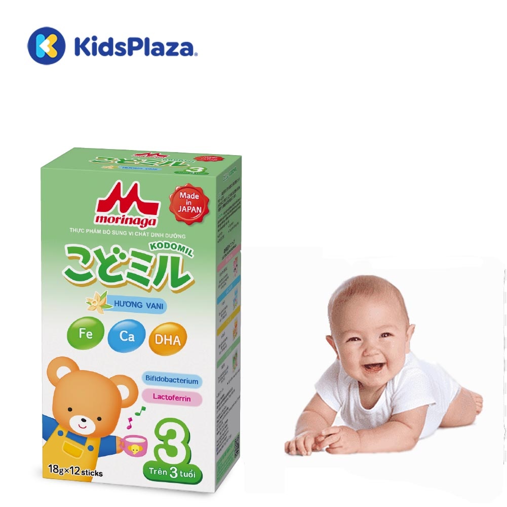 Sữa thanh Morinaga số 3 hương vani 216g cho bé trên 3 tuổi hình 2