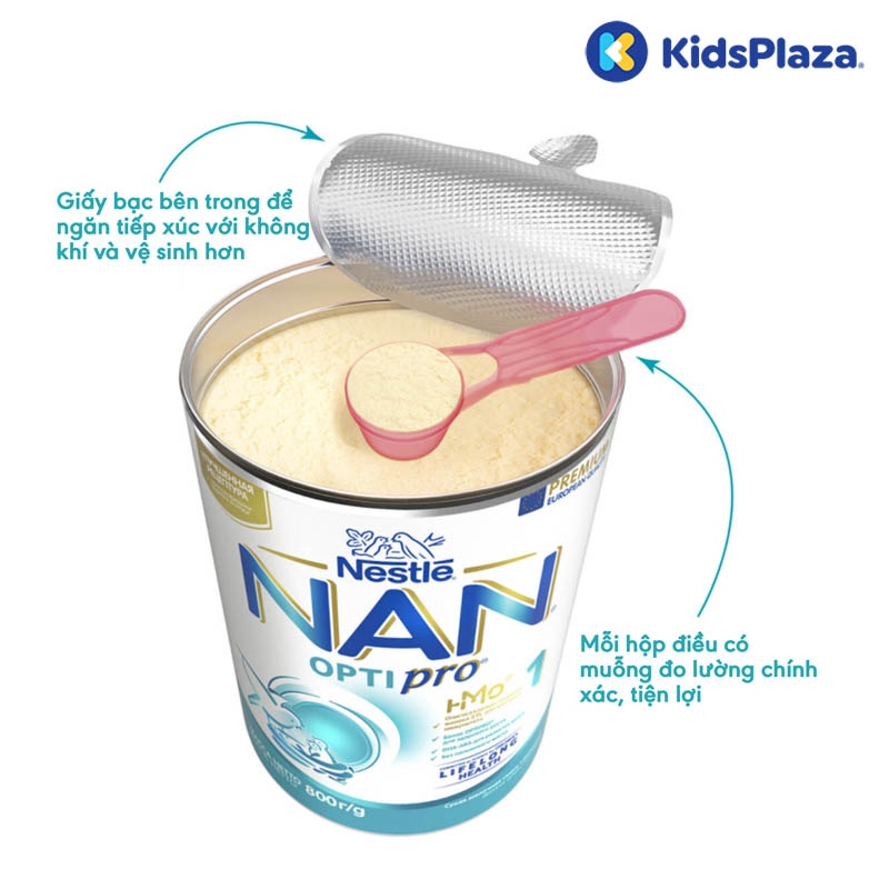 Sữa Nan Nga số 1 800g (0 - 6 tháng) hình 2