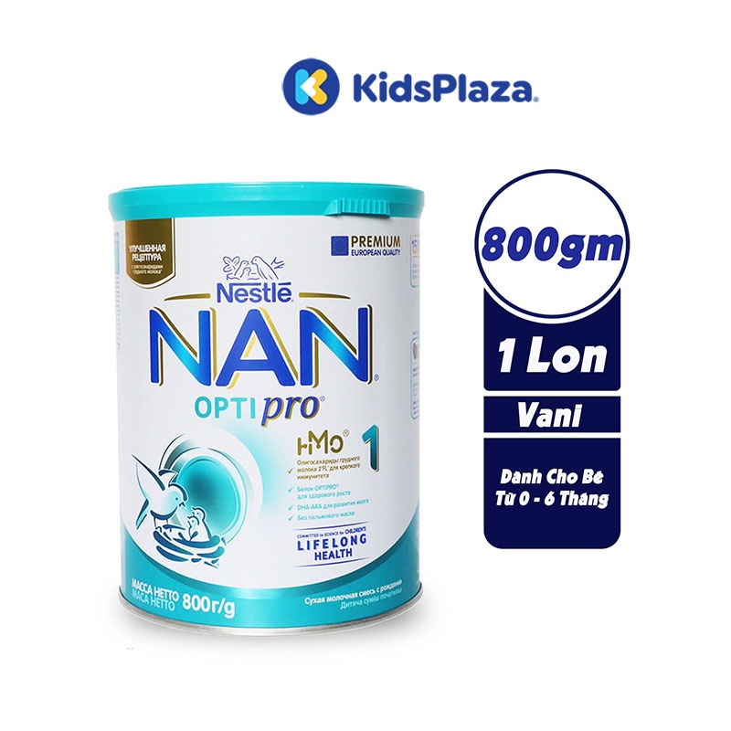 Sữa Nan Nga số 1 800g (0 - 6 tháng) hình 1